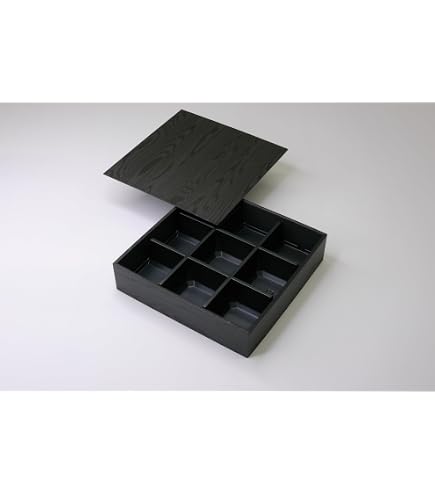 Amazon.co.jp: 弁当容器 業務用 CR-5-2 黒 透明蓋付 50個入 弁当箱 9